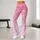 Soft Pink Paw Prints and Hearts for Yoga, Running, and Everyday Activewear Style Leggings - 11
