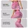 Soft Pink Paw Prints and Hearts for Yoga, Running, and Everyday Activewear Style Leggings - 2