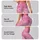 Soft Pink Paw Prints and Hearts for Yoga, Running, and Everyday Activewear Style Leggings - 2