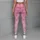 Soft Pink Paw Prints and Hearts for Yoga, Running, and Everyday Activewear Style Leggings - 4