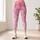Soft Pink Paw Prints and Hearts for Yoga, Running, and Everyday Activewear Style Leggings - 6