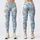 Sky Blue Wildflowers for Yoga, Pilates and Springtime Leisure Leggings - 1