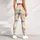 Rainbow Arches, Moons And Sunshine For Yoga, Pilates And Everyday Outings Leggings - 4