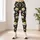 White Daisy and Golden Yellow Blooms for Cheerful Yoga and Everyday Activewear Style Leggings - 6