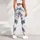 Pastel Peacock Feathers for Yoga, Pilates, and Everyday Activewear Style for Women Leggings - 6