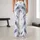 Pastel Peacock Feathers for Yoga, Pilates, and Everyday Activewear Style for Women Leggings - 10