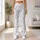 Blue Cloud Florals and Apricot Blossoms for Yoga, Pilates, and Everyday Wear Leggings - 10