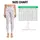 Blue Cloud Florals and Apricot Blossoms for Yoga, Pilates, and Everyday Wear Leggings - 3