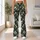 Olive Charcoal Geometric Camo for Pilates, Gym Training and Everyday Athleisure Style Leggings - 12