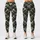 Olive Charcoal Geometric Camo for Pilates, Gym Training and Everyday Athleisure Style Leggings - 1