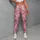 Pink Daisy And Tiny Blossom Motifs For Yoga, Pilates, And Everyday Errands For Women Leggings - 6