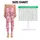 Pink Daisy And Tiny Blossom Motifs For Yoga, Pilates, And Everyday Errands For Women Leggings - 1