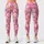 Pink Daisy And Tiny Blossom Motifs For Yoga, Pilates, And Everyday Errands For Women Leggings - 3