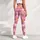 Pink Daisy And Tiny Blossom Motifs For Yoga, Pilates, And Everyday Errands For Women Leggings - 5