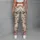 Pink Rose and Sage Vine Motifs for Yoga, Pilates, and Everyday Active Lifestyle Wear Leggings - 6