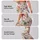 Pink Rose and Sage Vine Motifs for Yoga, Pilates, and Everyday Active Lifestyle Wear Leggings - 2