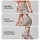 Pink Rose and Sage Vine Motifs for Yoga, Pilates, and Everyday Active Lifestyle Wear Leggings - 8