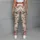 Pink Rose and Sage Vine Motifs for Yoga, Pilates, and Everyday Active Lifestyle Wear Leggings - 4