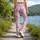 Sweet Pink Heart Motifs for Yoga, Pilates, Commuting and Everyday Outings for Women Leggings - 12