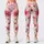 Pink Watercolor Flowers for Yoga, Pilates, and Everyday Errands Leggings - 3