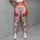 Pink Watercolor Flowers for Yoga, Pilates, and Everyday Errands Leggings - 5