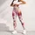 Pink Watercolor Flowers for Yoga, Pilates, and Everyday Errands Leggings - 4
