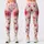 Pink Watercolor Flowers for Yoga, Pilates, and Everyday Errands Leggings - 1