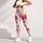 Pink Watercolor Flowers for Yoga, Pilates, and Everyday Errands Leggings - 6