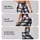 Black And White Buffalo Check For Yoga, Pilates, Commuting And Everyday Wear Leggings - 8