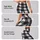 Black And White Buffalo Check For Yoga, Pilates, Commuting And Everyday Wear Leggings - 2