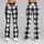 Black And White Buffalo Check For Yoga, Pilates, Commuting And Everyday Wear Leggings - 9
