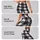 Black And White Buffalo Check For Yoga, Pilates, Commuting And Everyday Wear Leggings - 2