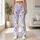 Lavender Tulip Blooms for Yoga, Pilates and Everyday Springtime Style for Women Leggings - 12