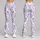 Lavender Tulip Blooms for Yoga, Pilates and Everyday Springtime Style for Women Leggings - 9