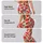 Red Strawberry and Teal Leaf Scatter for Yoga, Pilates and Everyday Wear Leggings - 2