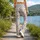 Tiny Meadow Blossoms for Yoga, Pilates, Commuting and Everyday Spring Style for Women Leggings - 12