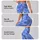 Scattered White Stars On Periwinkle Blue For Yoga, Pilates And Everyday Errands Leggings - 8