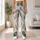Peacock Feather Motifs for Yoga, Pilates and Everyday Errands, Elegant Women’s Style Leggings - 11