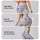 Purple Bell Flowers and Meadow Blossoms for Yoga, Pilates, and Everyday Style Leggings - 8