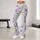 Purple Bell Flowers and Meadow Blossoms for Yoga, Pilates, and Everyday Style Leggings - 11