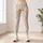 Coral Peach Wildflowers for Yoga, Pilates and Everyday Spring Style Leggings - 4