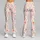 Coral Peach Wildflowers for Yoga, Pilates and Everyday Spring Style Leggings - 9