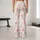 Coral Peach Wildflowers for Yoga, Pilates and Everyday Spring Style Leggings - 10