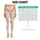 Blush Teddy Bears and Bows for Yoga, Pilates, Errands, and Everyday Casual Wear Leggings - 1