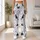 Playful Black And White Cats For Yoga, Pilates And Everyday Casual Style Leggings - 11
