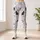Playful Black And White Cats For Yoga, Pilates And Everyday Casual Style Leggings - 4