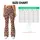 Peach Leopard Spots For Yoga, Pilates, And Everyday City Style Leggings - 7