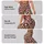 Peach Leopard Spots For Yoga, Pilates, And Everyday City Style Leggings - 2