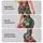 Tropical Hibiscus and Palm Leaves for Yoga, Pilates, and Everyday Outings Leggings - 2