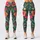 Tropical Hibiscus and Palm Leaves for Yoga, Pilates, and Everyday Outings Leggings - 3